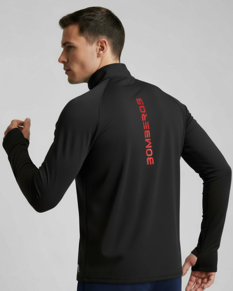 Sudadera Bomberos Técnica Astral Negro - Imagen 3